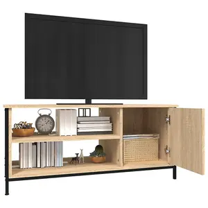 Berkfield TV Cabinet Sonoma Oak 100x40x45 cm Engineered Wood