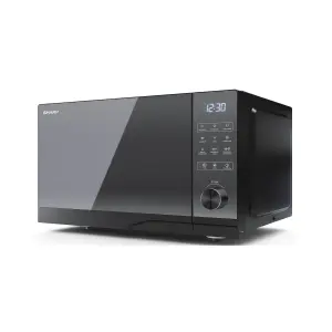 Sharp YC-GC52BU-B 25 L 900W Microwave Oven with Grill and Convection - Black