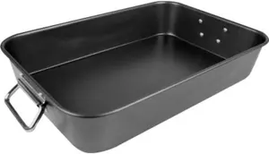 New Non Stick Roasting Pan Dish Tin Baking Cook 40 X 28cm Chef Pans Tray Kitchen Cooking