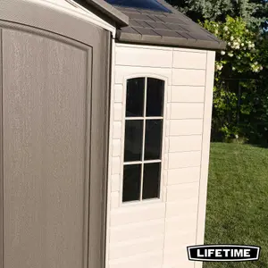 Lifetime 10 Ft. x 8 Ft. Outdoor Storage Shed