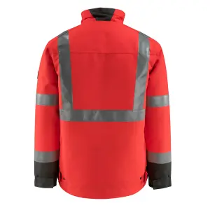 Mascot Safe Light Penrith Winter Jacket (Hi-Vis Red/Dark Anthracite)  (Small)