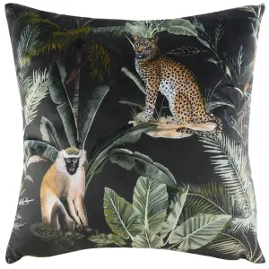 Evans Lichfield Kibale Animals Jungle Animals Feather Rich Cushion