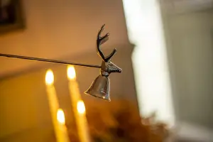 Christmas Candle Wick Snuffer - Reindeer/Stag