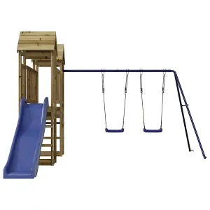 Berkfield Outdoor Playset Impregnated Wood Pine