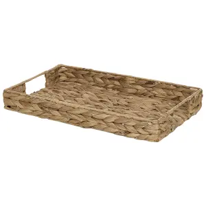 Beliani Boho Tray KONTUM Set of 2 Natural