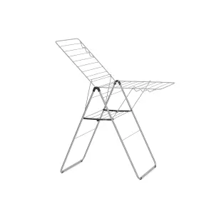 Brabantia Grey Foldable Laundry Airer, 20m