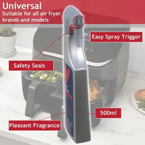 WPRO Air Fryer Degreaser Spray Burnt Food Grease Removal Cleaner C00859160 (500ml)