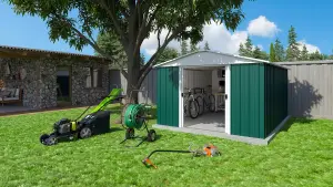 Yardmaster Emerald Deluxe Metal Shed 1013GEYZ