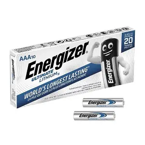 AAA Lithium L92 - 10 Pack (Energizer)