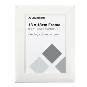 7x5 Photo Frames, Gold Silver Black Grey White 5x7 Picture Frame, Freestanding