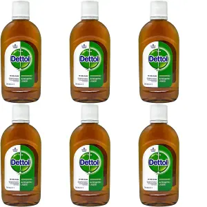 Dettol Original Antiseptic Disinfectant Liquid (250ml) (Pack of 6)