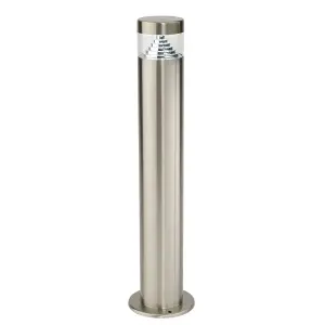 Luminosa Pyramid Outdoor Bollard Light Stainless Steel IP44