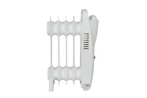 500W White Oil-filled radiator