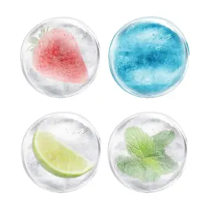 Original Products Final Touch Set of 4 Silicone Ice Balls Multi Colour