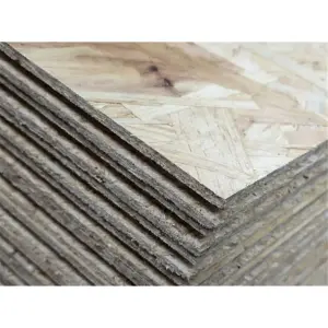 PACK OF 20 (Total 20 Units) - 2440mm x 625mm x 18mm OSB 3 Tongue & Groove Flooring / Roof Panel