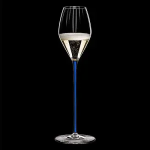 Riedel High Performance Champagne Glass Dark Blue