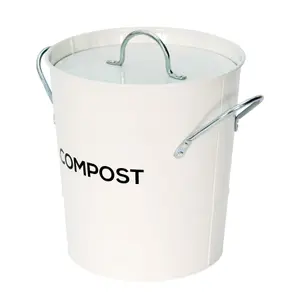 Caddy Company Compost Pail - White