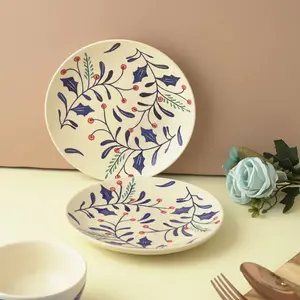 Henryville 27cm Handmade Ceramic Dinner Plate (Set of 2)