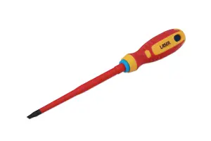 Laser Tools 8453 VDE 1000V Insulated Flat Screwdriver 5.5 x 125mm