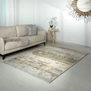 Modern Easy to Clean Abstract Optical/ (3D) Rug For Dining Room Bedroom And Living Room-240cm X 340cm