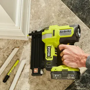 Ryobi 50mm 18V Li-ion One+ Cordless Nail gun (Bare Tool) - R18GN18-0