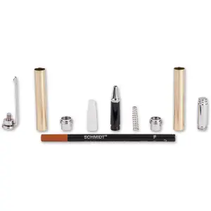 Rollerball Pen Kit - Chrome (A Logo)