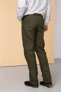 Rydale Men's Moleskin Trousers - Olive 32 Long