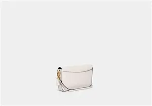 COACH® Women's Wyn Crossbody Bag In White | Leather