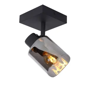 Lucide Alion Classic Ceiling Spotlight - 1xE14 - Black