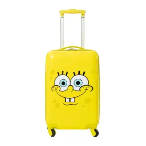 SpongeBob SquarePants 4 Wheeled Cabin Bag Yellow (One Size)