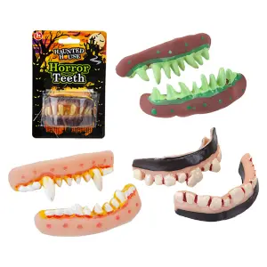 Halloween Horror Teeth 1 Piece Mystery Bag , 16cm MultiColour