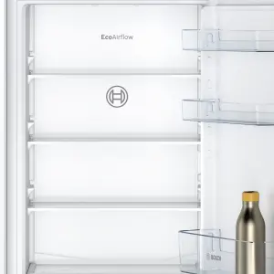 Bosch KIN86NSF0G Serie 2 60:40 Integrated Frost free Fridge freezer - White