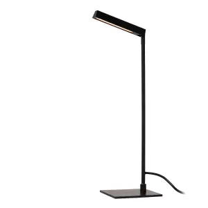 Lucide LAVALE - Table lamp - LED Dim. - 1x3W 2700K - Black