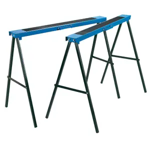 Draper  Pair of Fold Down Trestles, 1000 x 800mm 52072