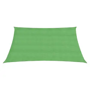 Berkfield Sunshade Sail 160 g/m2 Light Green 2x2.5 m HDPE