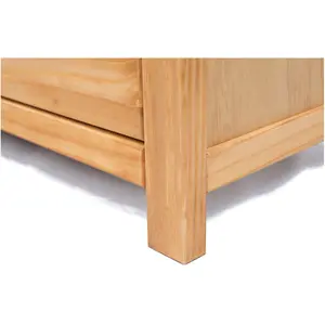 Lugo 5 Drawer Chest of Drawers Wood Knob