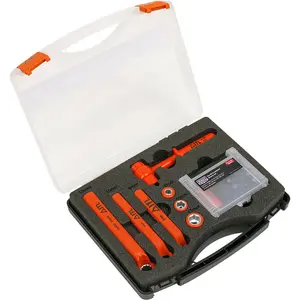 Comprehensive 19pc Insulated Tool Kit for Hybrid and Electric Vehicles