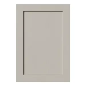 Tydeman Matt pebble Shaker Appliance Cabinet door (W)600mm (H)626mm (T)20mm