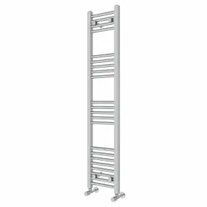 Right Radiators 1400x300 mm Straight Heated Towel Rail Radiator Bathroom Ladder Warmer Chrome