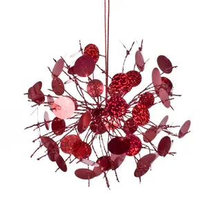 Firework Hanging Decoration Shaped Ornament Red