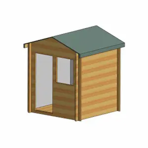 Avesbury 19 mm Log Cabin 10 x 10 Feet