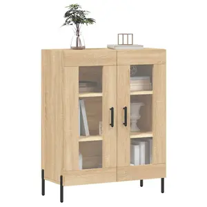 Stonefort Display Cabinet Sonoma Oak