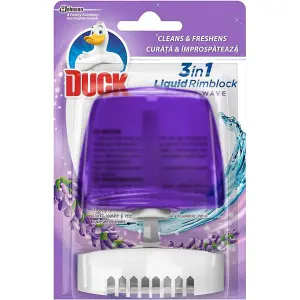 Toilet Duck Rimblock Holder Purple , 55ml (Pack of 12)