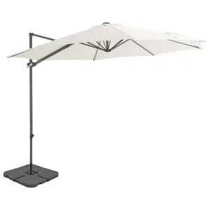 Berkfield Outdoor Umbrella with Portable Base Sand