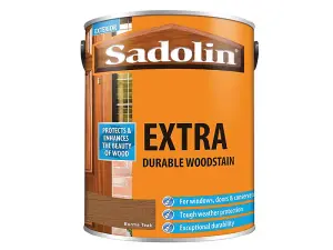 Sadolin 5028553 Extra Durable Woodstain Burma Teak 5 litre SAD5028553