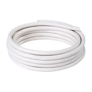 Time White 3-core Flexible Cable 0.75mm² x 25m