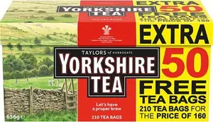 Yorkshire Original Tea Bags Pack Of 210