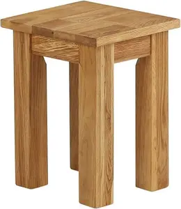 Carmel 3 Piece Nest Of Tables Three Posts Table Base Colour: Oak