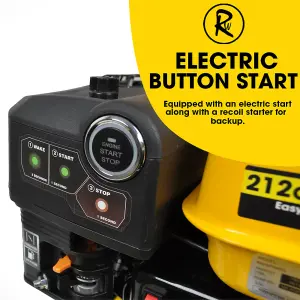 NEW 2025 RWHPPWES Petrol Pressure Washer 3190 PSI Electric Start