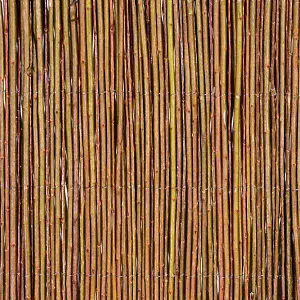 Willow Screening Roll Fencing Garden Premium Decorative L3m x H1.2m Primrose